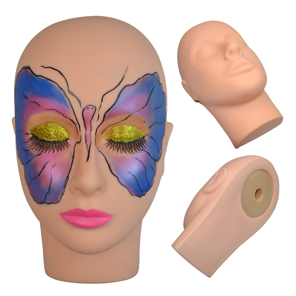 Eyelash Extension Model - Cabezas de maniquí de práctica para