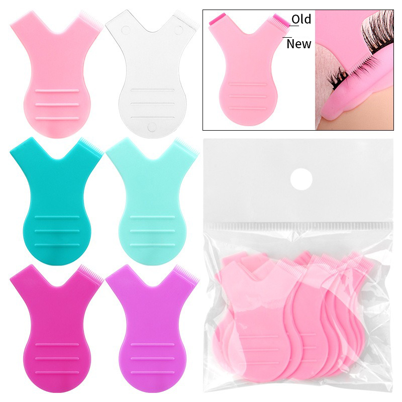 Eyelash Extension Y Shape - 10 Uds. Cepillos de maquillaje para