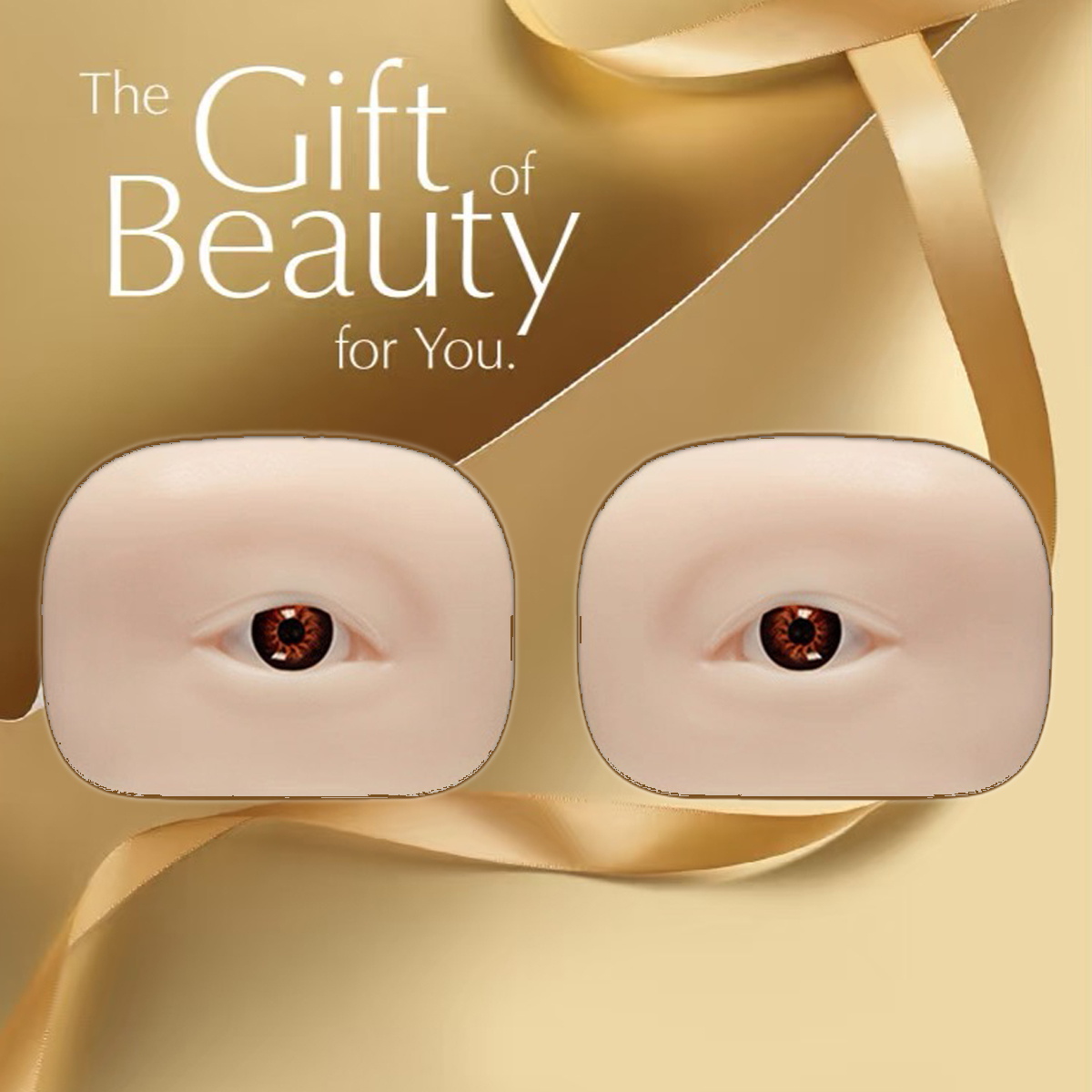 Eyelash Extension Model - Maniquí de pestañas postizas 3D, cabeza