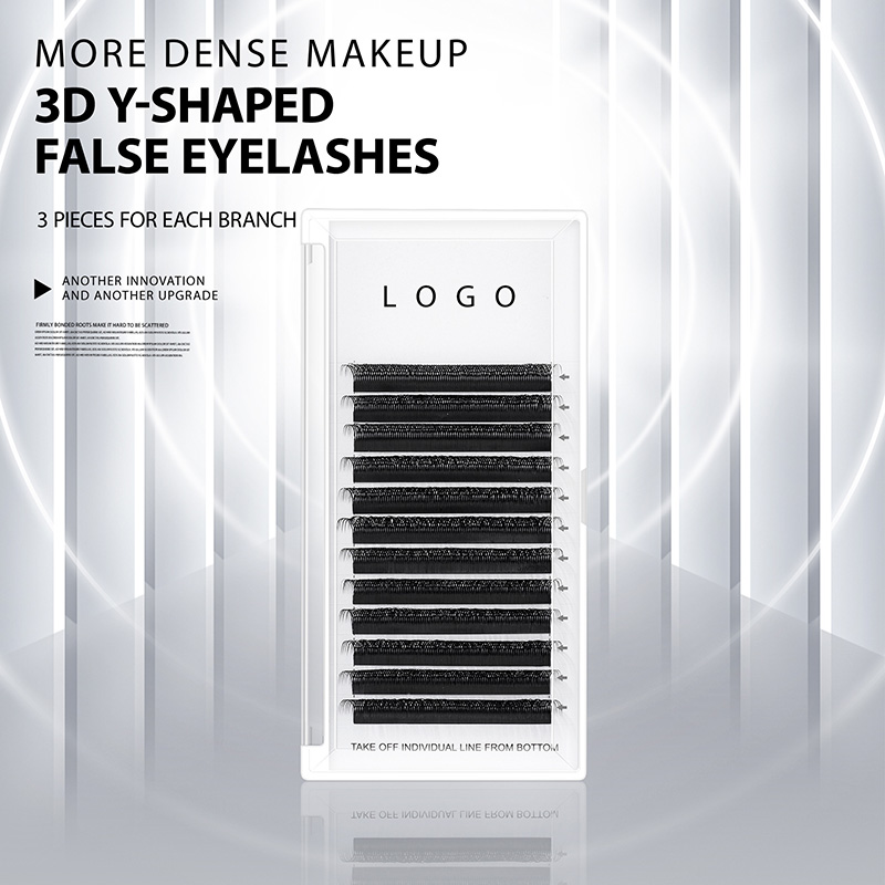 Eyelash Extension Y Shape - 10PCS Extensiones de Pestañas YY Forma