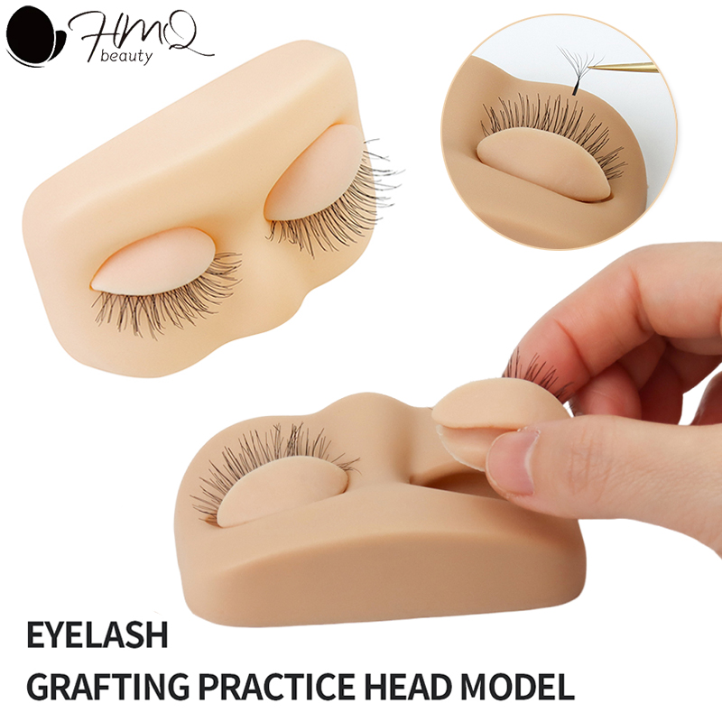 Eyelash Extension Model - Cabeza de práctica de extensión de
