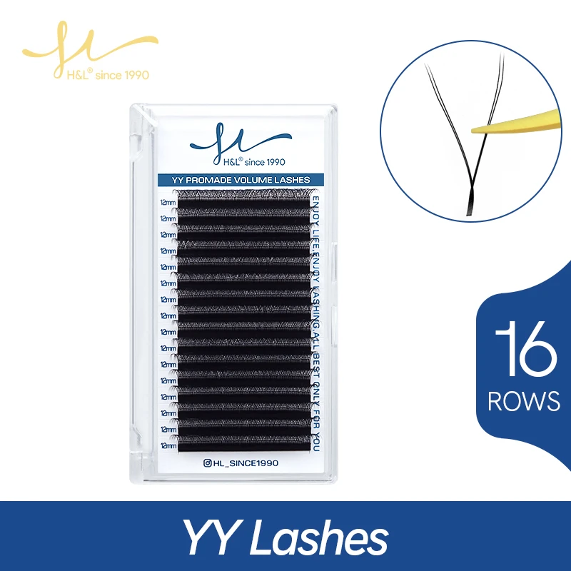 Eyelash Extension Y Shape - Extensiones de pestañas en forma de