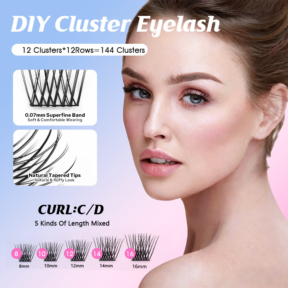 144 Pestañas YUANZHIJIE de Gra - Eyelash Extension Single Lash reseña y precio