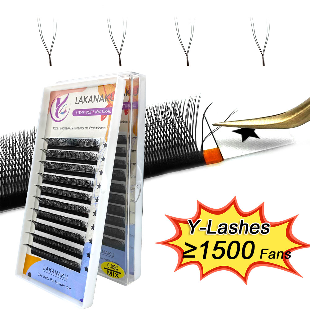 LAKANAKU Y Extensiones de pest - Eyelash Extension Y Shape reseña y precio