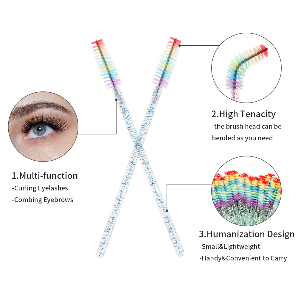 50PCS Pinceles de Maquillaje d - Eyelash Extension Glasses reseña y precio