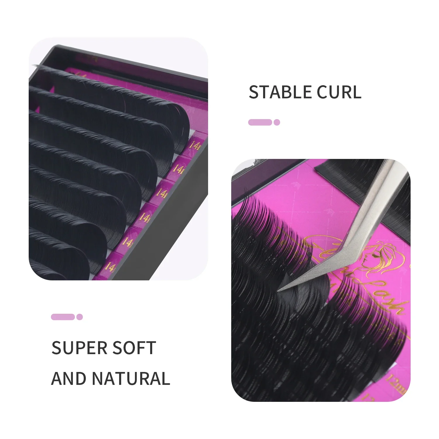 GLAMLASH, venta al por mayor,  - Eyelash Extension Single Lash reseña y precio