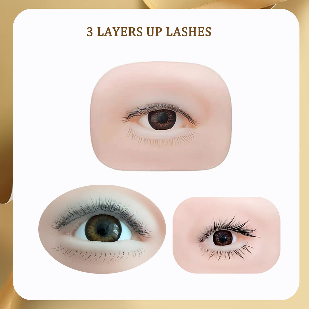Maniquí de pestañas postizas 3 - Eyelash Extension Model reseña y precio