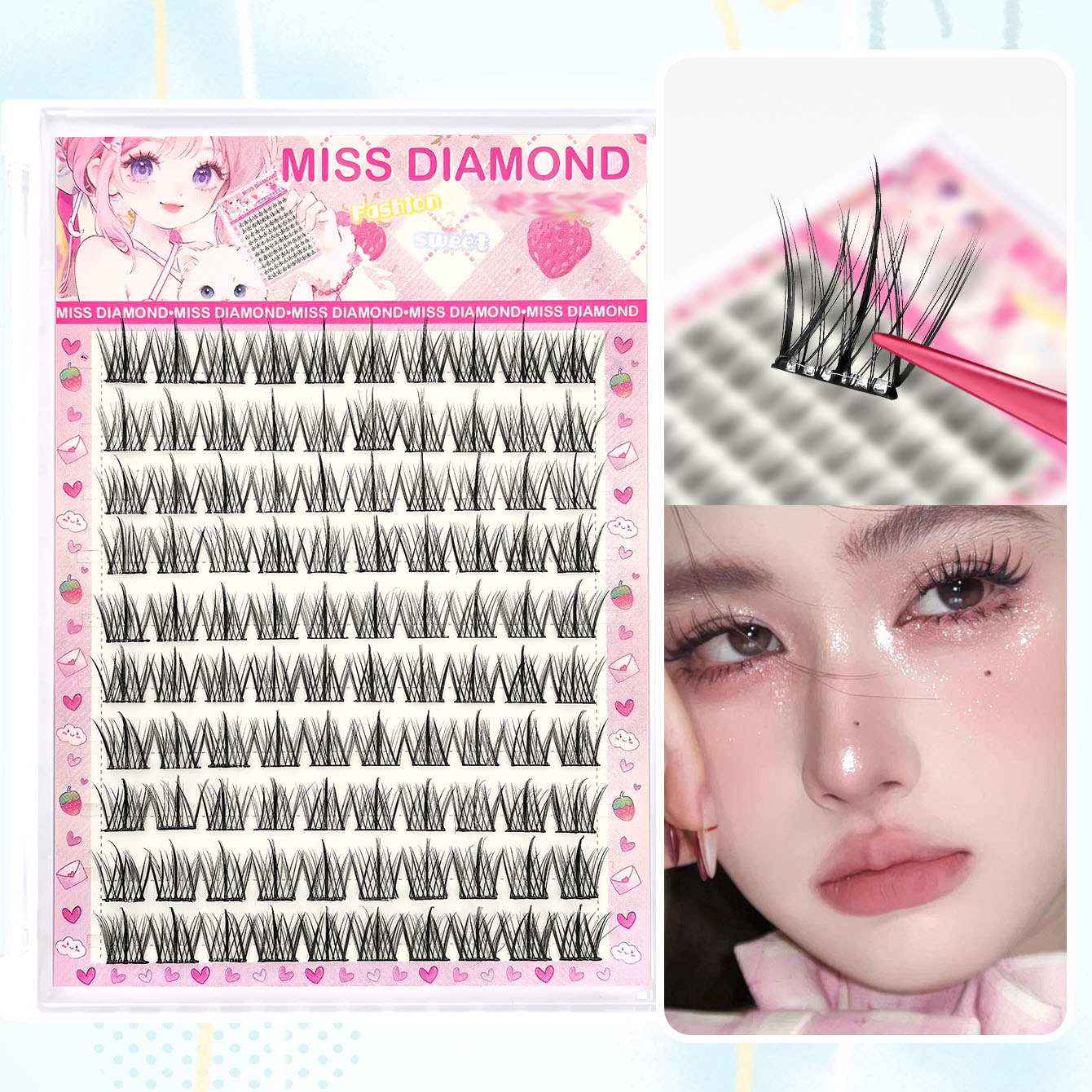 Pestañas Postizas Grandes de 1 - Eyelash Extension Single Lash reseña y precio