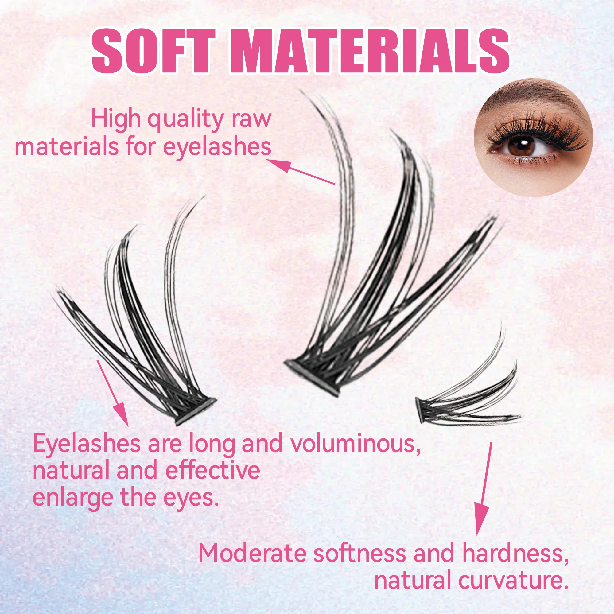 Pestañas Postizas en Racimos ( - Eyelash Extension Glasses reseña y precio
