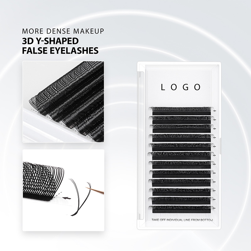 10PCS Extensiones de Pestañas  - Eyelash Extension Y Shape reseña y precio