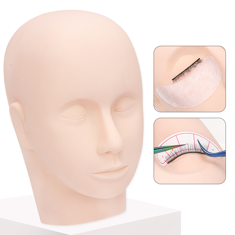 1 pieza de cabeza de maniquí p - Eyelash Extension Model reseña y precio