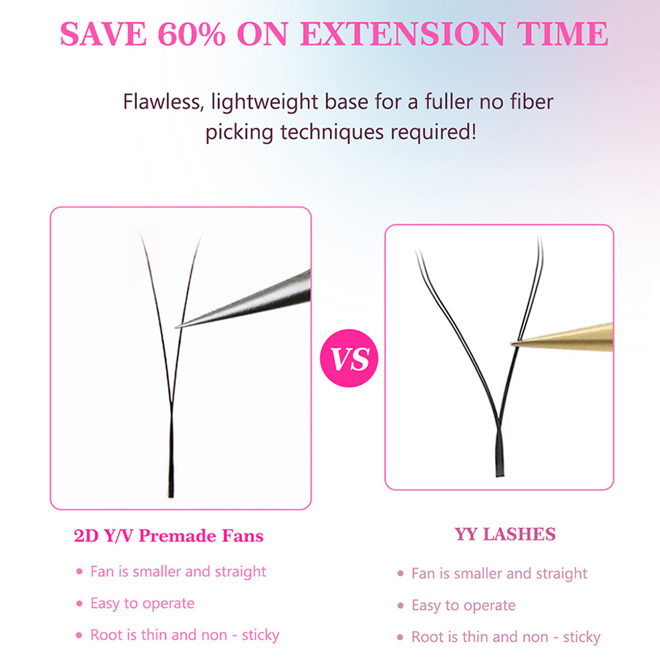 RUJADE Pestañas en Forma de Y  - Eyelash Extension Single Lash reseña y precio